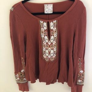 Free People Tribal top
